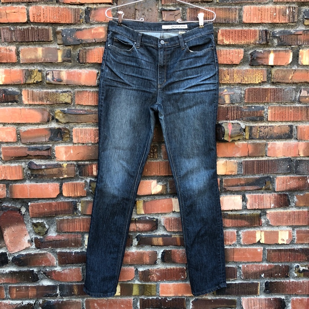 DKNY High Rise Slim Fit Jeans | Sz 10
